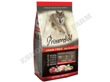 Primordial GF Adult Mini Lamb & Wild Boar 2kg