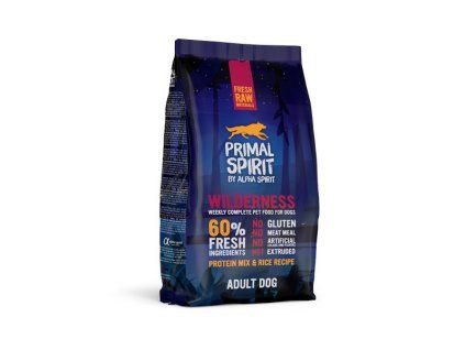 Primal Spirit Dog 60% Wilderness 1kg