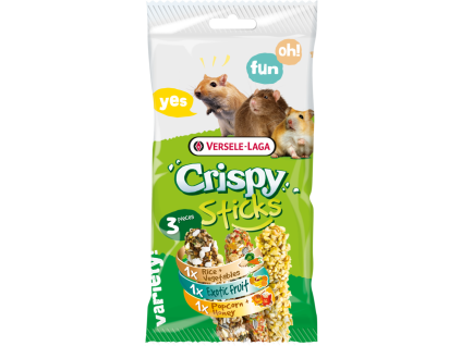 Versele-Laga Crispy Sticks Omnivores Triple Variety Pack 160 g