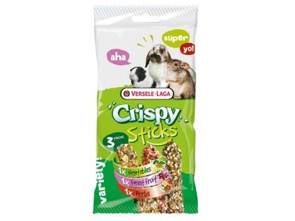 Versele-Laga Crispy Sticks Herbivores Triple Variety Pack 165g