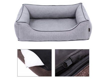 Sofa Mallorca Pelech Comfort - sivá farba