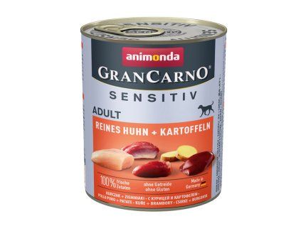 Animonda GranCarno Sensitiv Adult - Kuracie so zemiakmi 800g