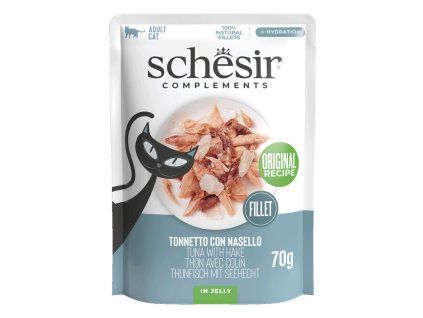 Schesir kapsicka Tuniak a morska treska 70g