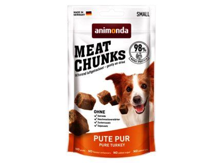 Animonda Meat Chunks Small Dog - morčacie mäso 60g