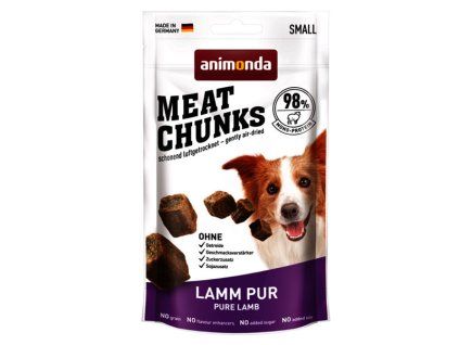 Animonda Meat Chunks Small Dog - jahňacie mäso 60g