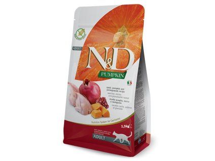 Farmina N&D Cat GF Pumpkin Quail 1,5kg