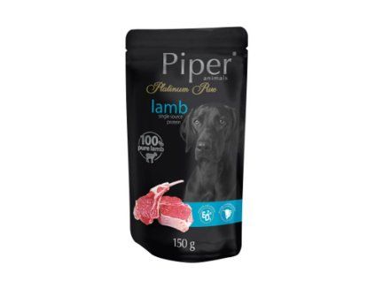 Piper Dog Platinum Pure - Jahňacie 150g