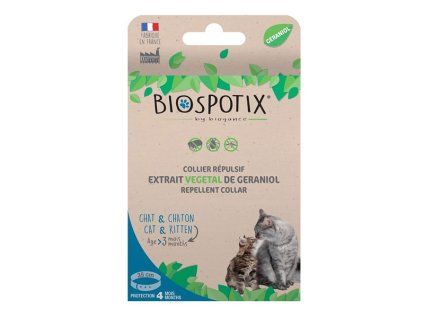Obojok Biogance Biospotix Cat s repelentným účinkom 35cm