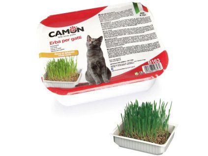 Camon tráva pre mačky zo pšenice 130g
