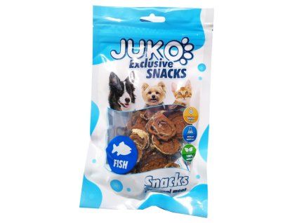 Juko Snacks Salmon Sushi with Fish Skin 70g