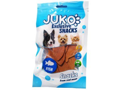 Juko Snacks Salmon in Fish Shape 70g