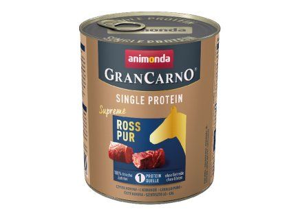 Animonda GranCarno Single Protein Supreme - Konské čisté 800g