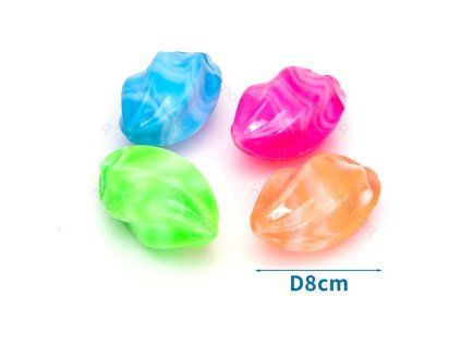 LED svietiaca lopta RUGBY pre psa Nobleza 8cm