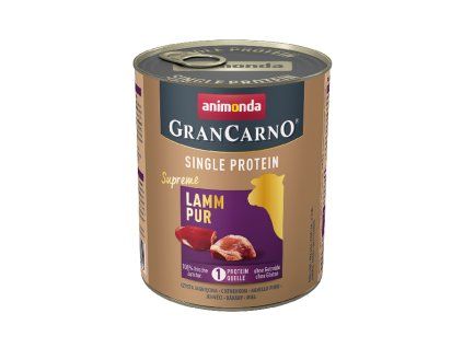 Animonda GranCarno Single Protein Supreme - Jahňacie čisté 800g