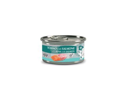 Chef Cat Adult Sterilized - Tuniak filety a losos 80g