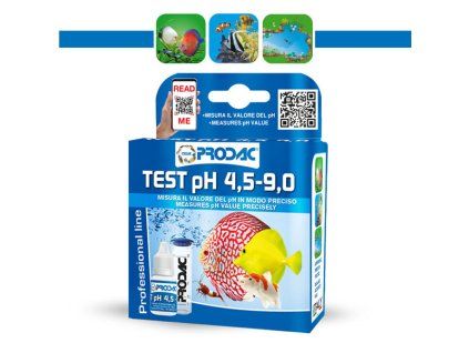 Prodac Test pH 4,5 - 9,0 na zistenie hodnoty pH vody