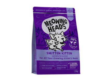 MEOWING HEADS Smitten Mačiatko 1,5kg