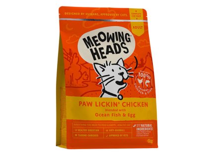 MEOWING HEADS Paw Lickin´ Chicken 4kg