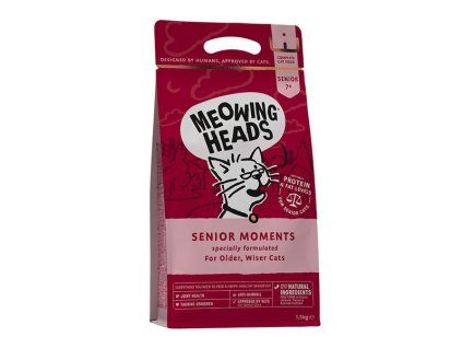 MEOWING HEADS Senior Moments 1,5kg
