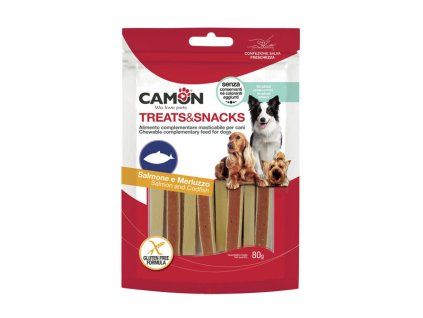 Camon Treats&Snacks Dog - Sandwich losos s treskou 80g