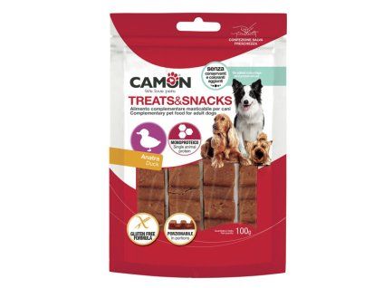 Camon Treats&Snacks Dog - Kačacie porcovateľné 100g