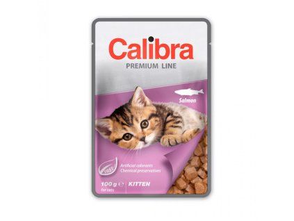 Calibra Cat Premium Mačiatko Salmon 100g