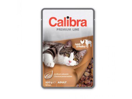 Calibra Cat Premium Adult Lamb & Poultry 100g