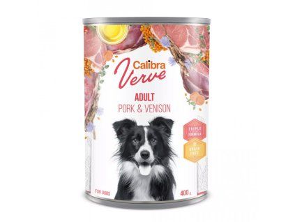 Calibra Dog Verve GF Adult Pork&Venison 400g