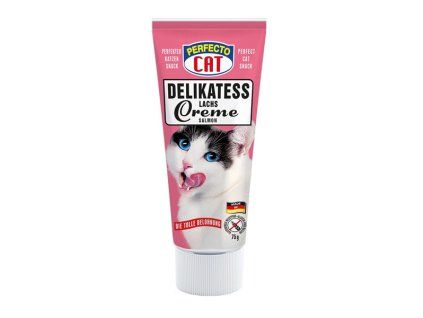 Perfecto Cat Delikatess lososový krém 75g