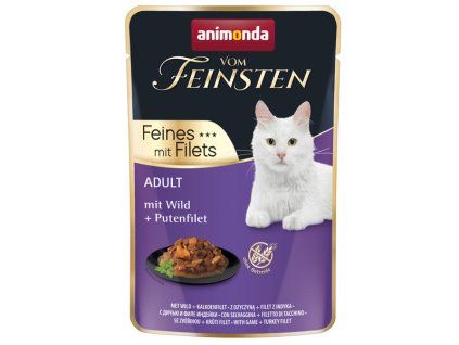 Animonda Vom Feinsten Adult Cat - Divina a morčacie filety 85g