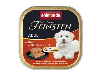 Animonda Vom Feinsten Adult - Hovädzie plnené kuracím filetom 150g