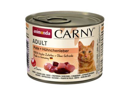 Animonda Carny Adult - Morka a kuracia pečeň 200g