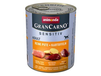Animonda GranCarno Sensitiv Adult - Morčacie so zemiakmi 800g