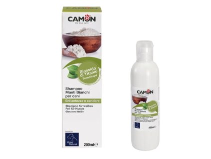 Camon šampón pre psa na bielu srsť 200ml