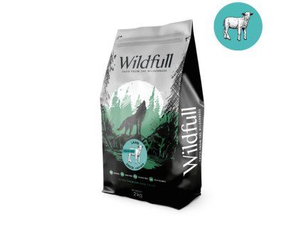 Wildfull Dog Junior Mini Size GF - Lamb & Pumpkin 2kg