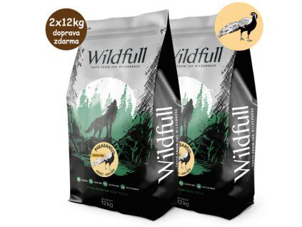 Wildfull Dog Adult Mini Size GF - Pheasant & Pumpkin 2x12kg