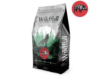 Wildfull Dog Adult Mini Size GF - Wildboar & Pumpkin 12kg