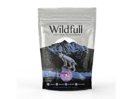 Wildfull Cat Mačiatko Formula - Chicken & Pumpkin 1,5kg