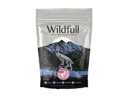 Wildfull Cat Adult Hair&Skin - Salmon & Pumpkin 1,5kg