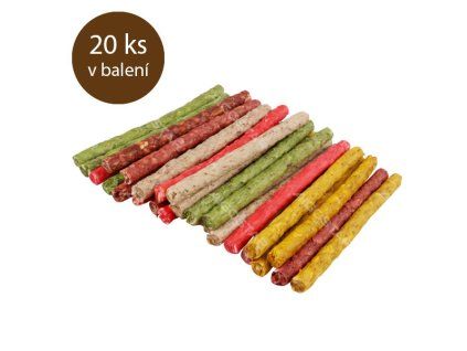 Tyčinky z drvenej kože Nobleza 12cm 180g