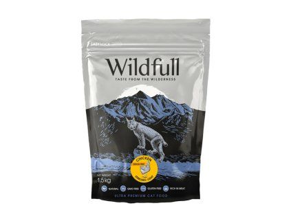 Wildfull Cat Adult Sterilized&Light - Chicken & Pumpkin 1,5kg