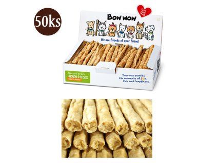 Bow Wow Naturálne Tyčinky - s hydinovou pečeňou 50ks