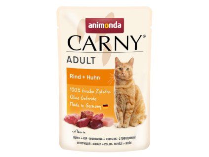 Animonda Carny Adult - Hovädzie a kura 85g
