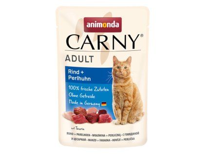 Animonda Carny Exotic Adult - Hovädzie a prepelica 85g