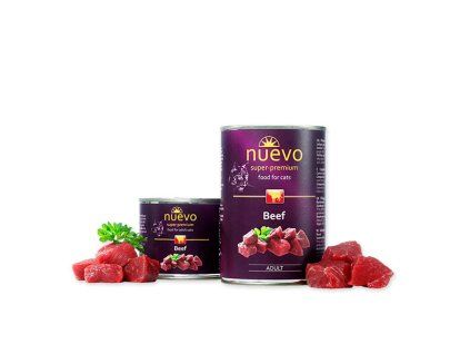 Nuevo Cat Adult - Hovädzie 400g