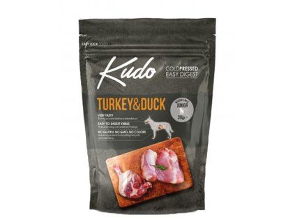 Kudo Dog LG Junior Medium&Maxi Turkey & Duck 3kg