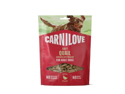 Carnilove Soft Snack Quail Mini 200g