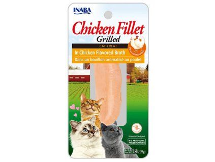 Inaba Churu Cat Grilled Kurací filet v kuracom vývare 25g