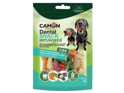 Camon Dental Snack Dog Mini Ropes - Mix druhov 80g