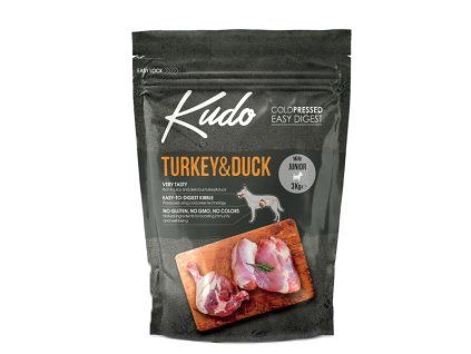 Kudo Dog LG Junior Mini Turkey & Duck 3kg